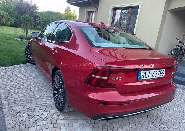 Volvo S60 cena 137500 przebieg: 52000, rok produkcji 2019 z Rogoźno małe 29